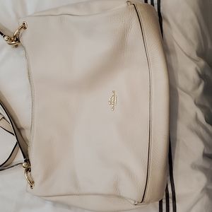 Coach Mia Shoulder Bag F28966 Chalk